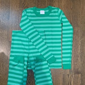 Hanna Andersson Long John Pajamas - 150 cm/US 12